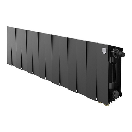 Радиатор биметаллический Royal Thermo PianoForte 200 VD (14 секций) Noir Sable 1