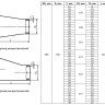 Переход стальной концентрический К-426х12-219х8-09Г2С ГОСТ 17378-2001 2