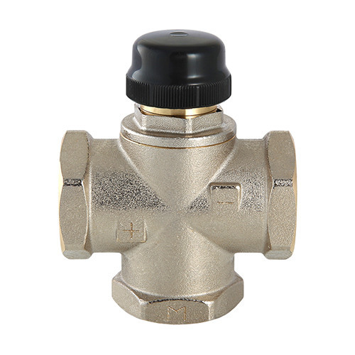 Клапан смесительный VALTEC VT.MR02.N.0603 1" DN 25 PN 10 трехходовый, латунный с никелевым покрытием 5