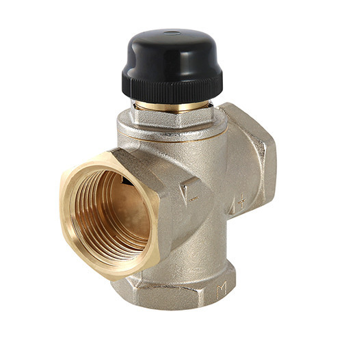 Клапан смесительный VALTEC VT.MR02.N.0603 1" DN 25 PN 10 трехходовый, латунный с никелевым покрытием 8