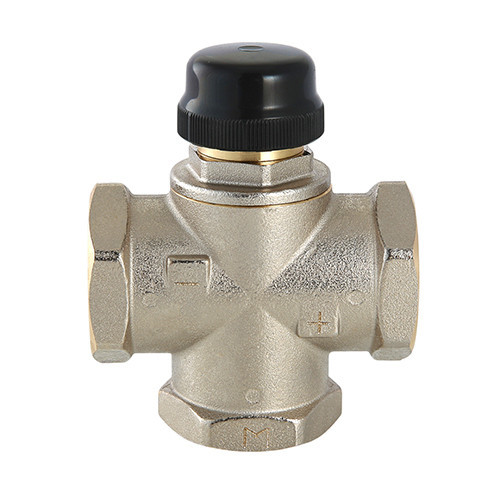 Клапан смесительный VALTEC VT.MR02.N.0603 1" DN 25 PN 10 трехходовый, латунный с никелевым покрытием 9