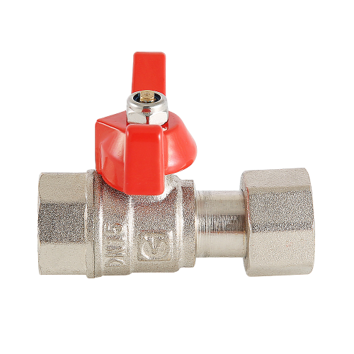 Кран шаровой VALTEC Ду15 (1/2" x 1/4") Ру16 для подключения манометра с внутренней резьбой VT.807.N.0402