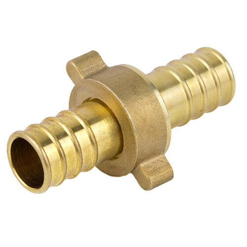 Соединитель для шланга латунный Aquasfera 9105-04 DN 25 PN 25 разъёмный, 9105-04