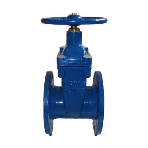 Задвижка клиновая ABRA A40 DN 450 PN 16 чугунная фланцевая с редуктором