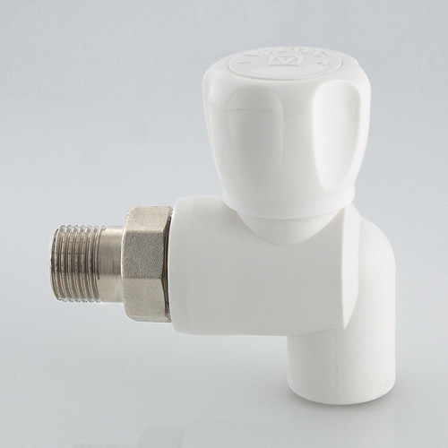 Кран шаровый VALTEC VTp.718 НР 1/2" DN 20x15 PN 25 с накидной гайкой полипропиленовый 5