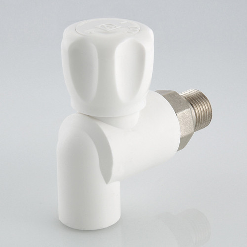 Кран шаровый VALTEC VTp.718 НР 1/2" DN 20x15 PN 25 с накидной гайкой полипропиленовый 8