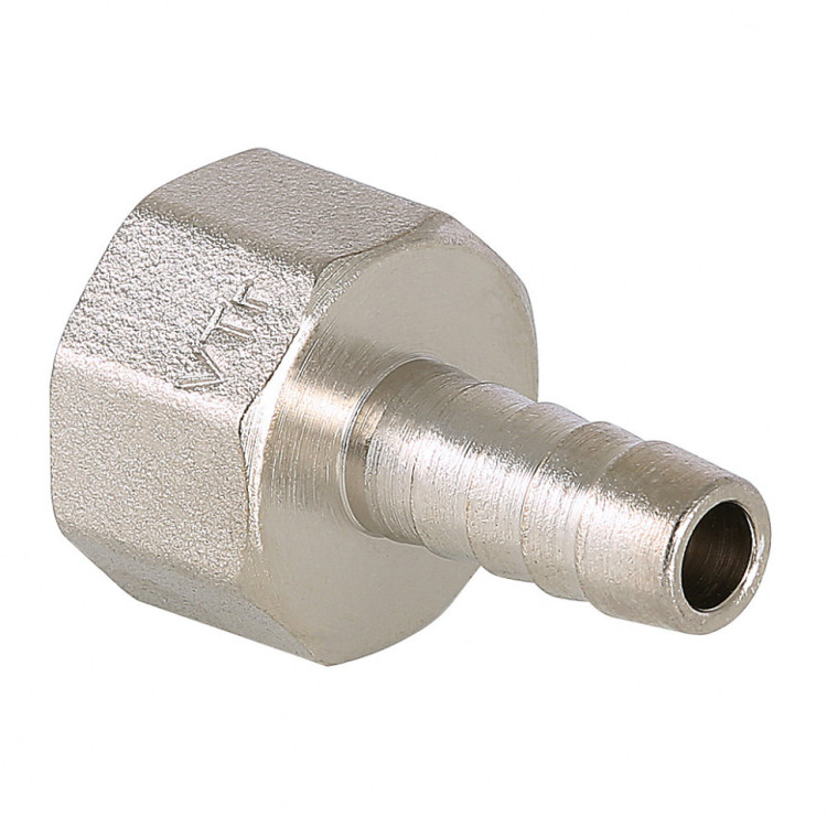 Латунный штуцер VALTEC 1/2" для шланга с внутренней резьбой VTr.654.N.0420 1
