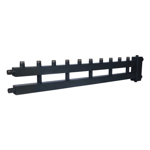 Коллектор распределительный ROMMER RDG-0018-014056 6-ти контурный НР 1"x1 1/2" Ду 40 Ру 4 дублёр рядный с гидравлическим разделителем 2