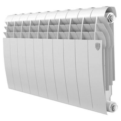 Радиатор биметаллический Royal Thermo BiLiner 350 (10 секций) Bianco Traffico