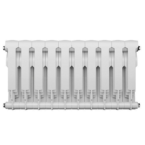 Радиатор биметаллический Royal Thermo BiLiner 350 (10 секций) Bianco Traffico