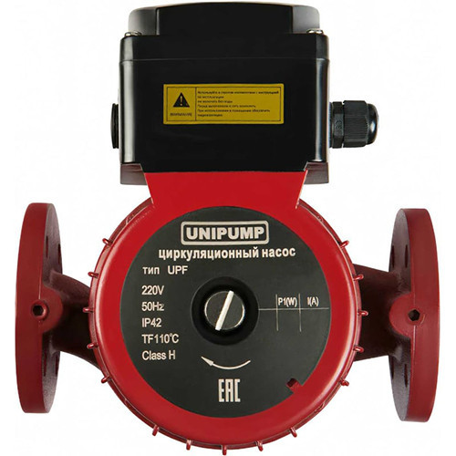 Насос циркуляционный Unipump UPF 50-120 280 с мокрым ротором H=12м Q=250л/мин арт. 67031 1