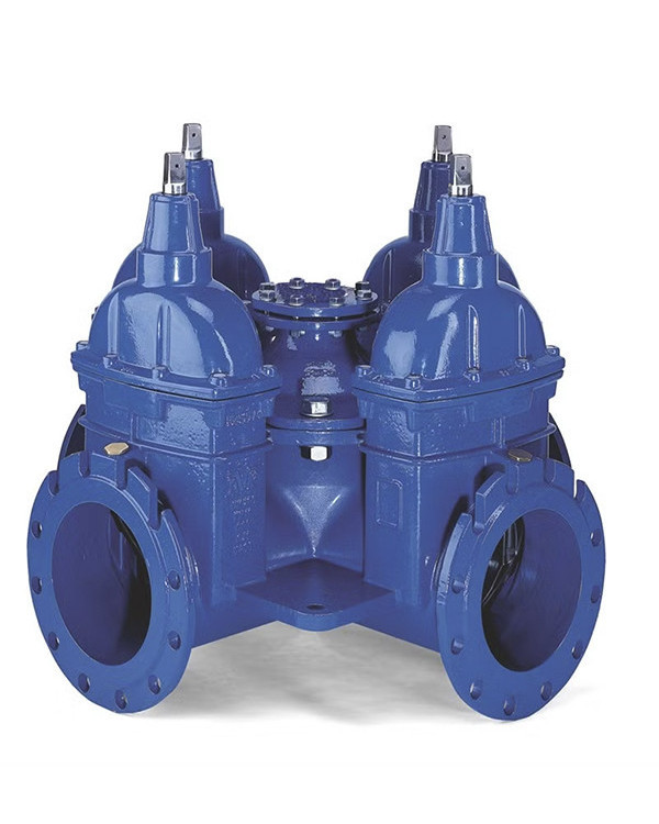 Крестовина AVK 18/70 DN 300 PN 16 фланцевая с четырьмя выходами 1