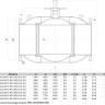 Кран шаровой ALSO RS КШ.Ф.П.RS.300.16-02 Ду 300 Ру 16 с редуктором полнопроходный фланцевый, корпус - 09Г2С 2