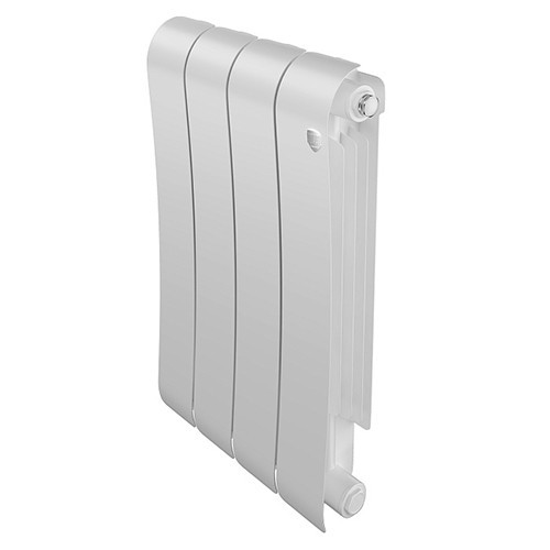 Радиатор биметаллический Royal Thermo Infinity 500 (4 cекции) Bianco Traffico