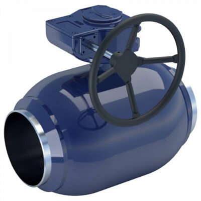 Кран шаровой Vexve 154200 DN 200 PN 25 стальной полнопроходный под приварку для жидкости, ручка-рычаг