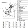Клапан балансировочный Benarmo 3080H DN 350 PN 16 фланцевый ручной чугунный, с измерительными ниппелями 3