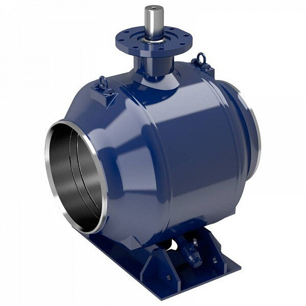 Кран шаровой Vexve 150/GS700 DN 700 PN 25 стальной полнопроходный под приварку для воды, с редуктором