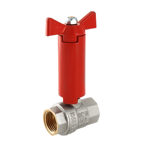 Кран шаровой VALTEC 1/2" Ду15 Ру40 с удлиненным штоком VT.250.N.04