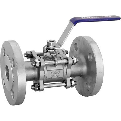 Кран шаровой Benarmo 4131H DN 100 PN 16 трёхсоставной полнопроходный фланцевый