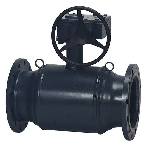 Кран шаровой Danfoss JiP Full Bore FF WG DN 250 PN 16 стальной полнопроходный фланцевый с ручным редуктором 1