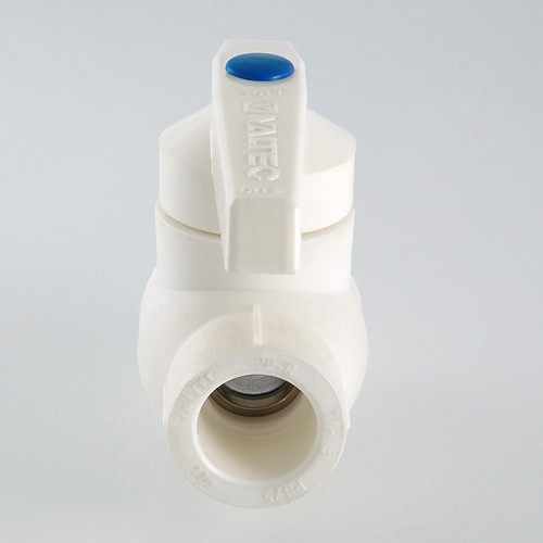 Кран шаровый VALTEC VTp.744 DN 25 PN 25 с латунной обоймой полипропиленовый 4