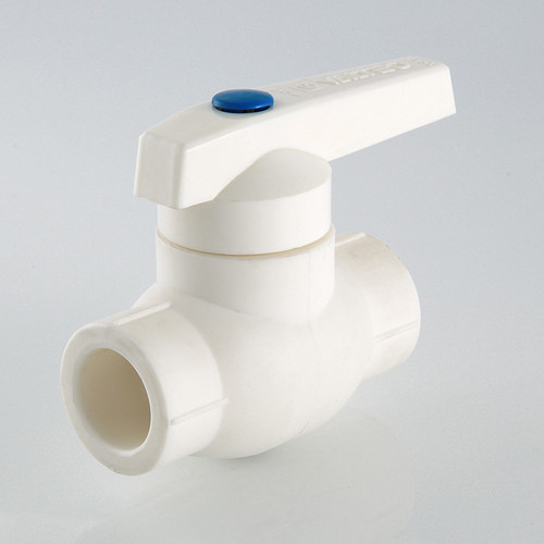 Кран шаровый VALTEC VTp.744 DN 25 PN 25 с латунной обоймой полипропиленовый 9