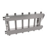 Коллектор распределительный GIDRUSS MKSS-250-6DU 6-ти контурный НР 2"x1" Ду 50 Ру 6 модульный 1