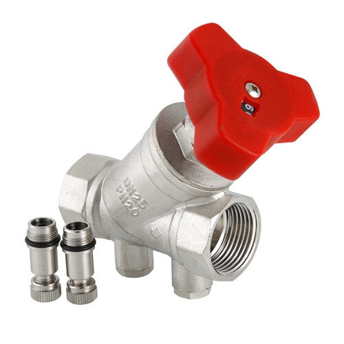 Клапан балансировочный Valtec VT.054 1 1/2" DN 40 PN 16 ручной латунный