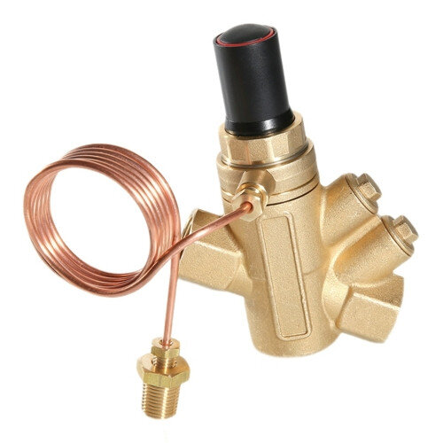 Автоматический регулятор перепада давления Valtec VT.043.G 1" DN 25 PN 25 регулируемый с латунным корпусом, 3-50 кПа