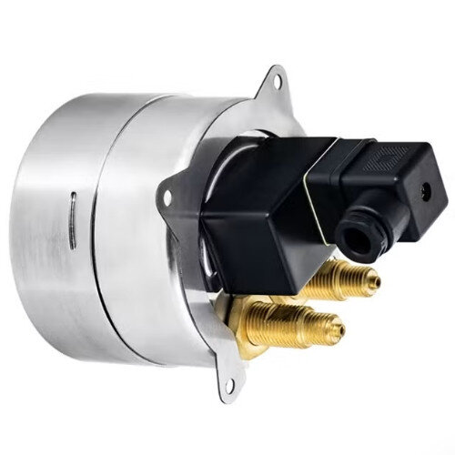 Манометр РОСМА ТМ2ж-520ТЭКТ (0...1,6 MПa) Дкорп=100мм кл. 1,5 2хM12х1,5 железнодорожный двухштуцерный c LED-подсветкой, эксцентрический УТ-00047502