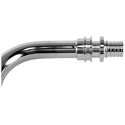 Трубка аксиальная приборная VALFEX VF.481.AP Ду 16 Ру 16 L=250 латунная, Г-образная