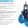 Задвижка HAWLE 4000E1+ DN 65 PN 10/16 фланцевая клиновая чугунная с обрезиненным клином короткая 2