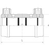 Муфта э/с 400 мм SDR 11 ПЭ100 электросварная 2