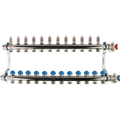 Распределительный коллектор REHAU HKV-D на 12 контуров