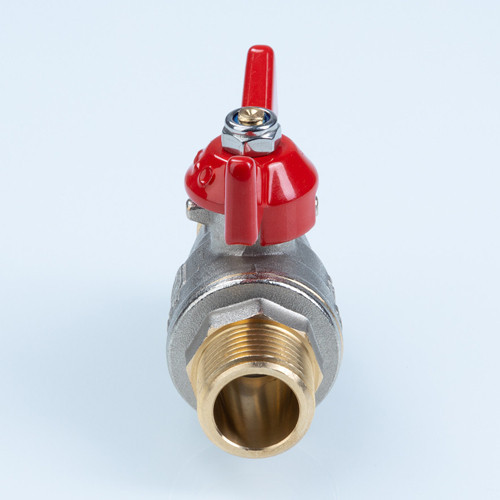 Кран шаровый VALTEC VT.419 ГОСТ Р 59553-2021 НР 1" DN 25 PN 40 никелированный латунный 3