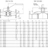 Кран шаровой Vexve 309400 DN 400 стальной полнопроходный фланцевый для газа, с редуктором 2