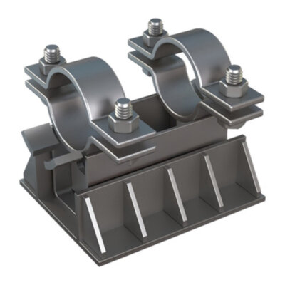 Опора Дн 114 ТПР.08.38.00.000 H=100 направляющая стальная