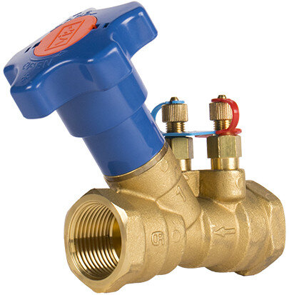 Клапан балансировочный VIR 9515 Ду40 Ру25 латунный резьбовой F95V01040.870