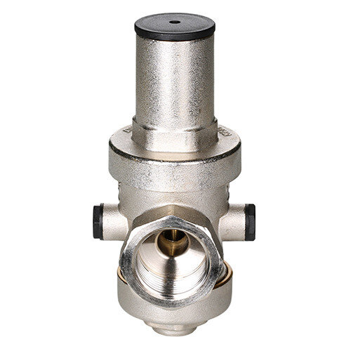 Редуктор давления VALTEC VT.086.NH.06 1'' DN 25 PN 25 поршневой, регулируемый, прямого действия, латунный с никелевым покрытием