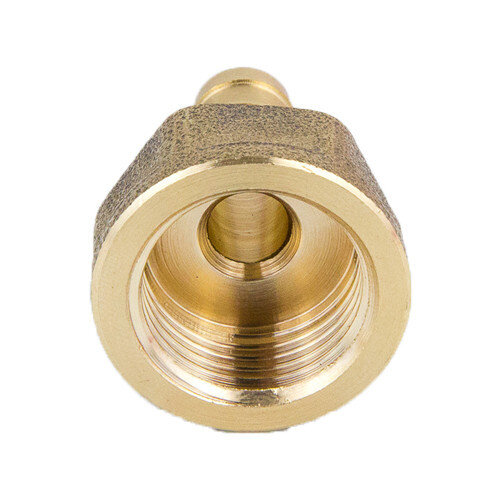 Переходник для шланга латунный Aquasfera 9101 DN 40x50 PN 16 резьба - 1 1/2''x50, резьбовой ВР-НР, 9101-19