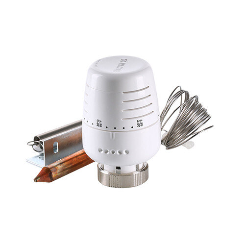 Головка термостатическая VALTEC VT.5012.0.0 М30х1,5 с выносным накладным датчиком температуры