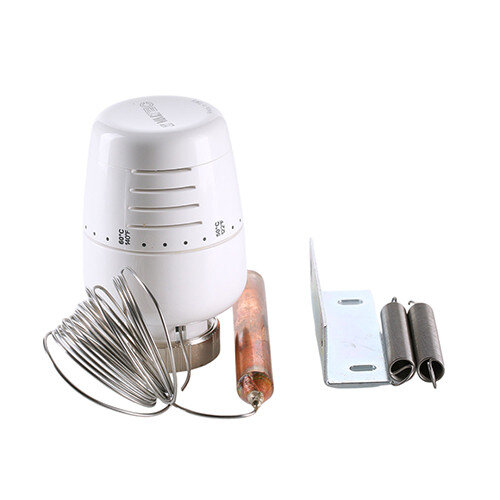 Головка термостатическая VALTEC VT.5012.0.0 М30х1,5 с выносным накладным датчиком температуры