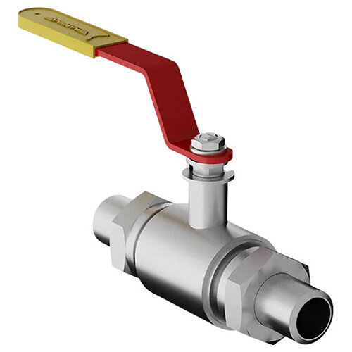 Кран шаровой Маршал 10нж47фт-01 ЦШ.01.1 DN 25 PN 40 полнопроходной штуцерный