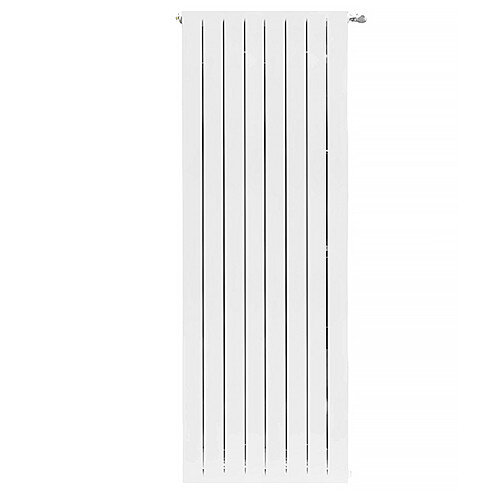 Радиатор алюминиевый STOUT SEBINO 2000 8 секций боковое подключение белый