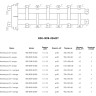 Коллектор распределительный ROMMER RDG-0018-024037 7-ми контурный НР 1"x1 1/2" Ду 40 Ру 4 дублёр компакт с гидравлическим разделителем 3
