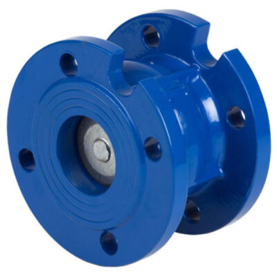 Клапан обратный пружинный Genebre 2450 Ду100 Ру16 чугунный фланцевый