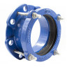 Муфта ПФРК DN 500 (526-546 мм) PN 10/16 соединительная для чугунных и стальных труб 2