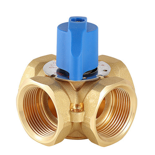 Клапан смесительно-разделительный VALTEC VT.MIX04.G.05 3/4" DN 20 PN 10 четырехходовой 4