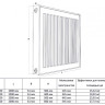 Радиатор панельный Royal Thermo COMPACT C11-300-2000 Silver Satin 2