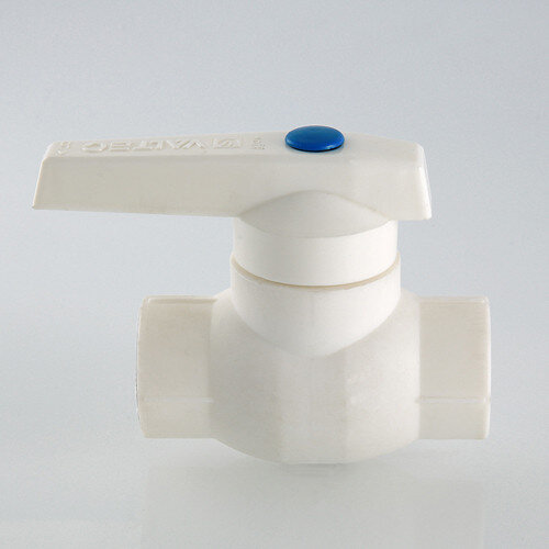 Кран шаровый VALTEC VTp.744 DN 32 PN 25 с латунной обоймой полипропиленовый